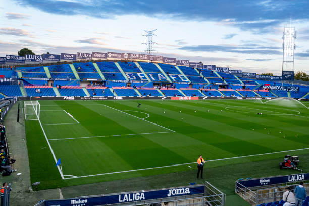 La Liga Stadiums Ranked by Capacity: A general view inside the stadium prior to the La Liga match between Getafe and Girona at Estadio Coliseum in Getafe, Spain, on November 10, 2024. 