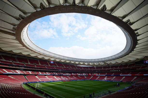 La Liga Stadiums Ranked by Capacity: A general view inside the stadium prior to the La Liga match between Atletico Madrid and Deportivo Alaves at Riyadh Air Metropolitano on November 23, 2024 in Madrid, Spain.