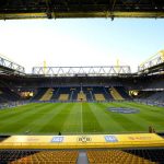 Top 10 Largest Bundesliga Stadiums: A general view inside the stadium prior to the Bundesliga match between Borussia Dortmund and FC Bayern München at Signal Iduna Park on November 30, 2024 in Dortmund, Germany.